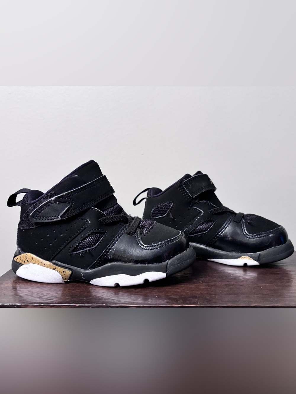 Nike Air Jordan 6 Retro DMP Black Gold 7C little kids 2021 release CT4965-007